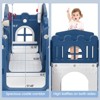 8 in 1 Toddler Slide Toddler Playset for Toddlers Age 1-3 Baby Playset for Indoor Outdoor Playground with Climber Crawling Tunnel - 3 of 4