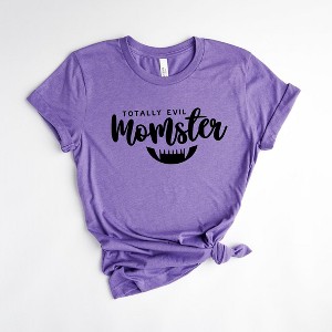Simply Sage Market Women's Totally Evil Momster Short Sleeve Graphic Tee - 1 of 4