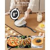 VEVOR Tortilla Press, 8 Inch Cast Iron Tortilla and Roti Maker, Heavy Duty Tortilladora Press with Handle and 100 Pcs Parchment Paper, Black - 3 of 4
