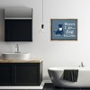 Stupell Industries Where I Go Dog Follows Black Framed Floater Canvas Wall Art - 2 of 4