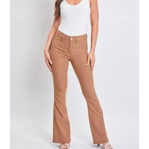 Women's Hyperstretch High Rise Flare Jean - YMI - 1 of 3