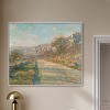 Art Remedy Monet - Road of La Roche Guyon Classic Monet Art Prints Framed - 2 of 4