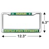 Norfolk State Spartans Logo Full Size Standard License Plate Metal Frame - 4 of 4