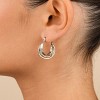 SHINE by Sterling Forever Emery Triple Row Layered Earrings - 2 of 4