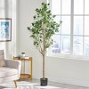 SKRAN Eucalyptus Tree Artificial,with Artificial Leaves,Fake Trees Indoor Outdoor for Home Office Living Room Bedroom Foyer Porch Decor. - 4 of 4