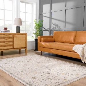 Hauteloom Round Area Rug   Off White - 1 of 4