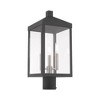 Livex Lighting Nyack 3 - Light Post Light in  Scandinavian Gray - 4 of 4