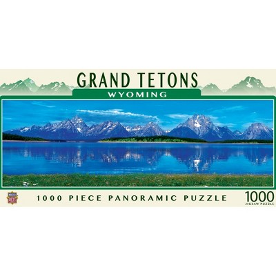 MasterPieces American Vistas - Grand Tetons 1000 Piece Panoramic Jigsaw Puzzle