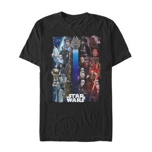 Men's Star Wars Epic Showdown Poster T-Shirt - 1 of 4