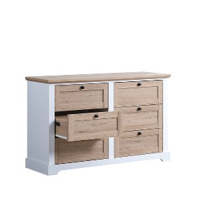 Bella Depot 6 Drawer Master Dresser with Drawer - 1 of 4