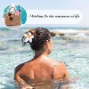 4 Pack Flower Hair Claw Clips Large Claw Clips for Thick Hair,Strong Hold Nonslip Hair Clips - 3 of 4