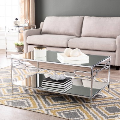 mirrored coffee table target