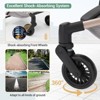Baby Stroller Lightweight, Compact Travel Stroller with One-Hand Folding, Adjustable Canopy, 3-Point Safety Belt, Safety Lock & Carry Bag - 3 of 4
