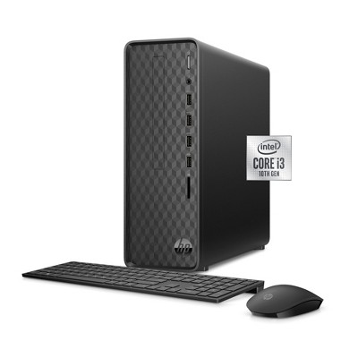 HP Slim S01-pF2003wb Desktop PC Intel Core i3-10105 8GB 256GB W11H - Manufacturer Refurbished