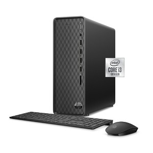 HP Slim S01-pF2003wb Desktop PC Intel Core i3-10105 8GB 256GB W11H - Manufacturer Refurbished - 1 of 4