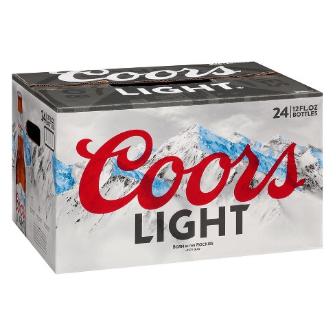 Coors Light® Beer - 24pk / 12oz Bottles : Target