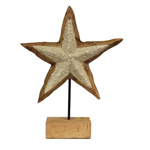 Beachcombers Mango Wood Starfish - 1 of 2