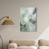 Art Remedy Rainfall on the Grass Green Abstract Wall Art Unframed - 2 of 4