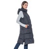Women's Long Puffer Vest - S.E.B. By Sebby - 4 of 4