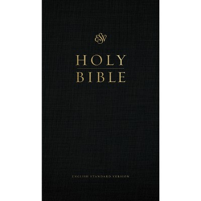 ESV Church Bible (Black) - (Hardcover)