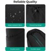 Women Foldable Tote Bag with Drawstring Storage Bag, Large Tote Bag Shoulder Bag - 3 of 4