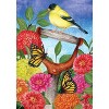 Briarwood Lane Spring House Flag 40x28 For Outdoor Goldfinch on Shovel For Spring House Flag - 3 of 4