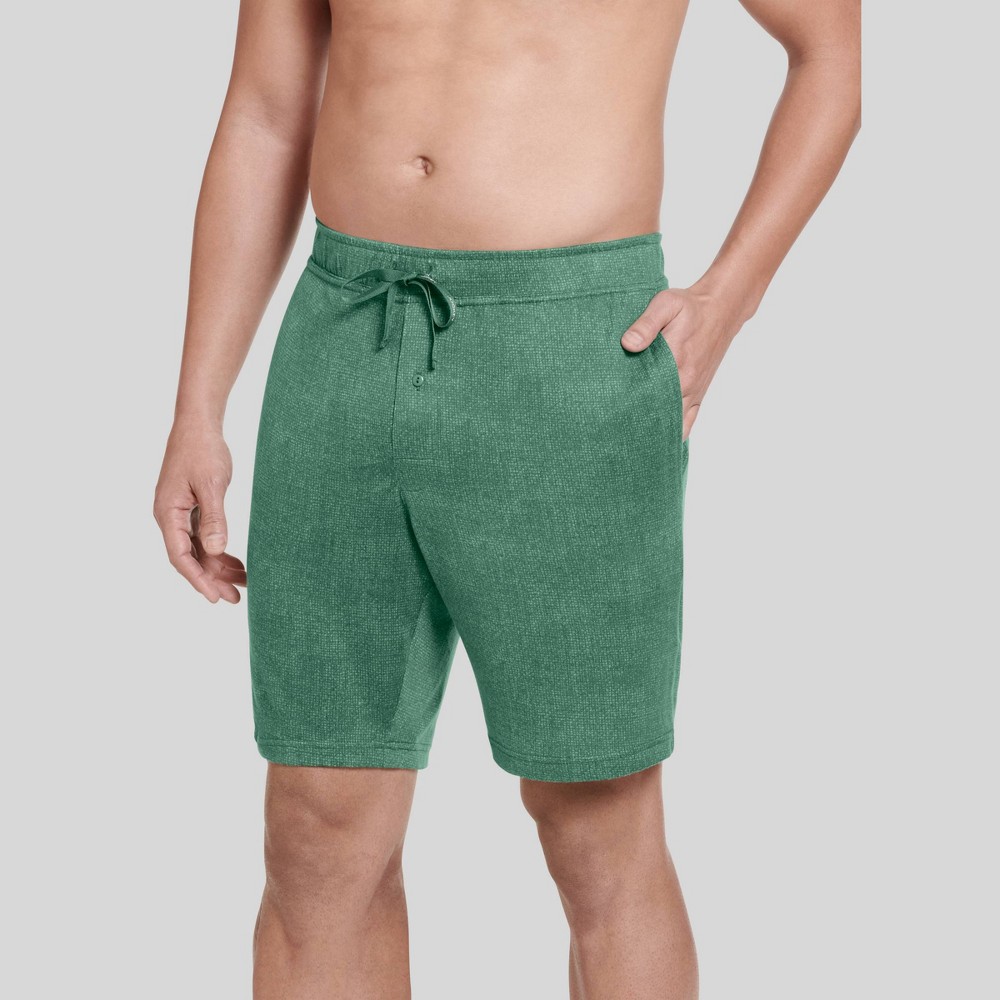 Photos - Other Textiles Jockey Generation™ Men's 8" Cozy Comfort Pajama Shorts - Green L