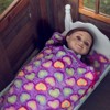 The Queen's Treasures 18 Inch Doll Soft Purple Sleeping Bag Accessory - 3 of 4