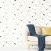 RoomMates Fracture Gold Peel and Stick Wallpaper: Removable Vinyl, Geometric Abstract, Modern Decor, 28.18 Sq Ft Coverage - 2 of 4