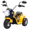 Aosom 6V Kids Motorcycle Dirt Bike Electric Battery-Powered Ride-On Toy Off-road Street Bike Rechargeable with Horn Headlights Realistic Sounds 1.24mph Speed for Girls Boy 18 - 36 Months Red - 4 of 4