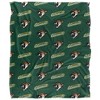 University Of Vermont Logo Pattern Silky 50x60 Blanket, 1 Sided - 2 of 4
