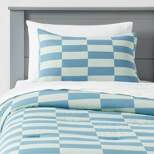 Kids' Comforter Set Checkers - Pillowfort™