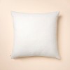 26"x26" Gauze Stitch Pin Dot Euro Throw Pillow Cover Sour Cream - Hearth & Hand™ with Magnolia - 3 of 4