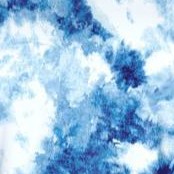 blue textured tie dye