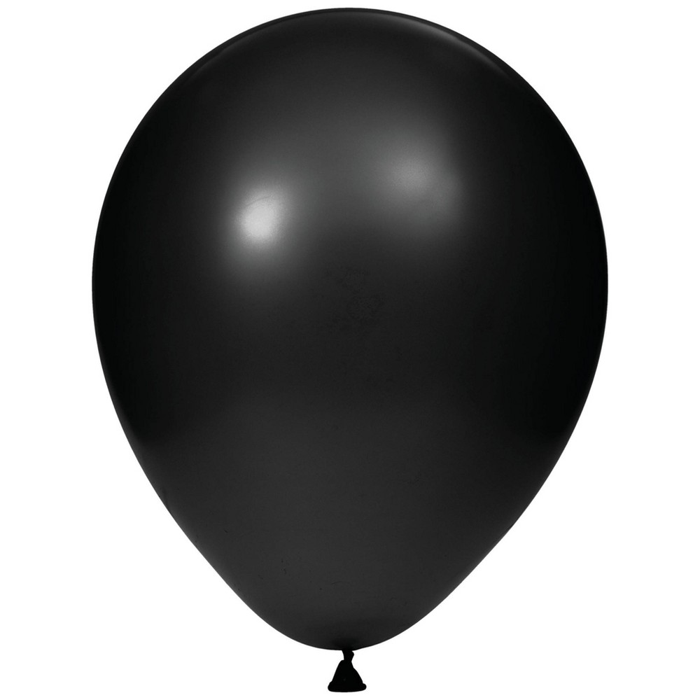 Photos - Other Jewellery 75ct Latex Balloon Black