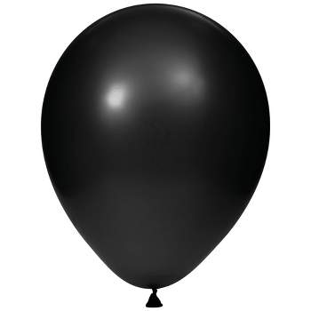 75ct Latex Balloon Black