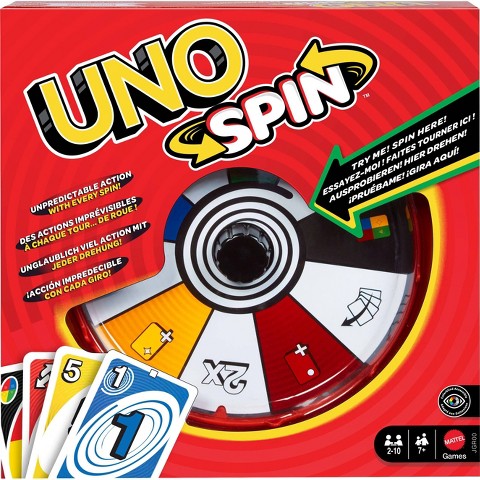Детские игрушки UNO Spin Board Game