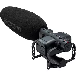 Zoom M3 MicTrak Stereo On-Camera Shotgun Microphone with 32-Bit Float, 90 degree, 120 degree, MONO Mode