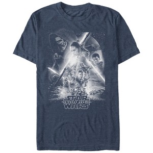 Men's Star Wars The Force Awakens Poster T-Shirt - 1 of 3