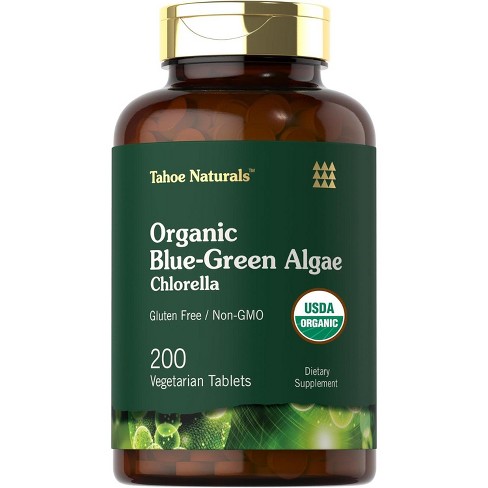 Tahoe Naturals By Carlyle Chlorella Blue Green Algae 500mg 