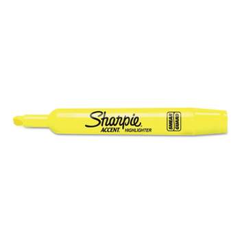 Sharpie Accent Tank Style Highlighter Chisel Tip Fluorescent Yellow 36/Box 1920938