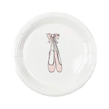 Anna + Pookie 7" Ballerina Paper Party Plates 8 Ct.