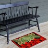 Jellybean "Wild Cherries" Indoor/Outdoor Doormats – Vibrant Fruit Design 20"X30" - 2 of 3