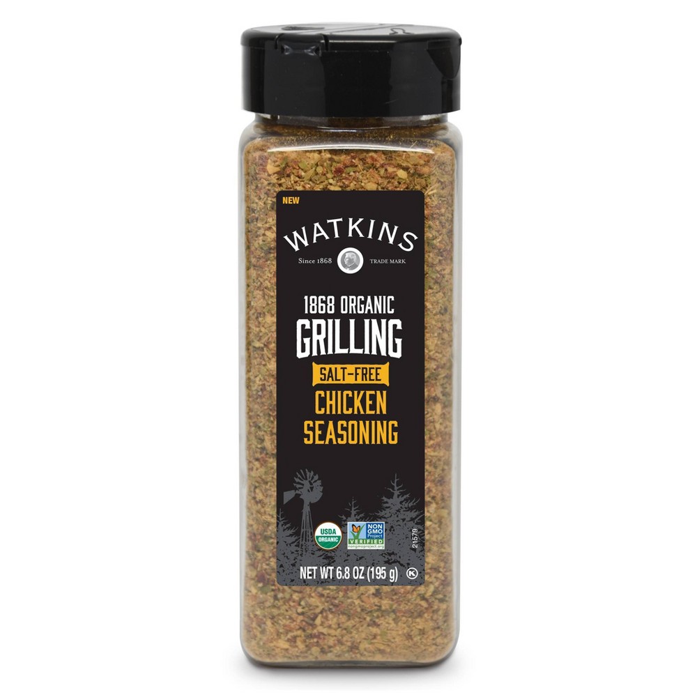 Watkins Organic Grilling Salt-Free Chicken Seasoning​ - 6.8oz