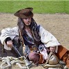4E’s Novelty Brown Faux Leather Tricorn Hat - Pirate Costume for Men, Women & Kids, Pirate Accessories for Dress Up, Halloween Adult Pirate Costume - 3 of 4