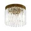 Livex Lighting Ashton 3 - Light Flush Mount in  Hand Painted Palacial Bronze - 3 of 4