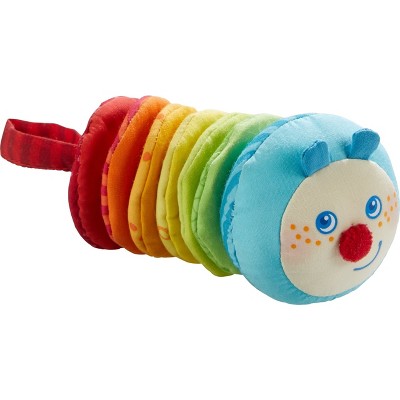 HABA Caterpillar Mina Plush Figure with Vibrating Motion