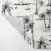 Kate Aurora Maui Tropical Living Sailboats Woven Jacquard Fabric Shower Curtain - 72 in. Wide x 72 in. Long - 2 of 3