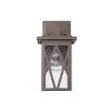 Chloe Lighting Anthony Transitional 1 Light Rubbed Bronze Outdoor Wall Sconce 12" Tall - 3 of 4