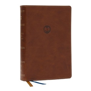 Enduring Word Study Bible: Pastoral Commentary from Every Chapter of the Bible (Nkjv, Brown Leathersoft, Red Letter, Comfort Print, Thumb Indexed) - 1 of 1
